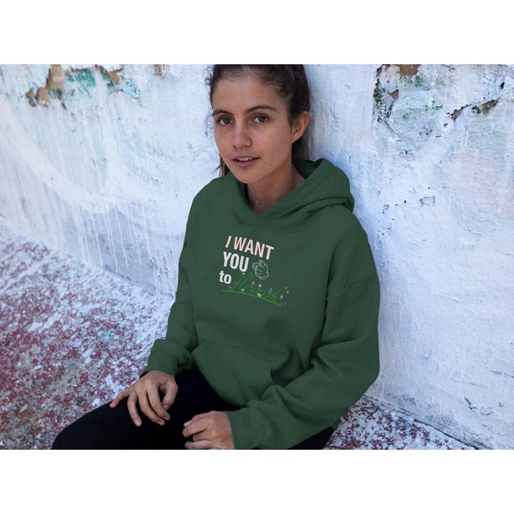Voglio che tu prosperi - Felpa con cappuccio premium per la vendita all'ingrosso da parte di Something True and Beautiful