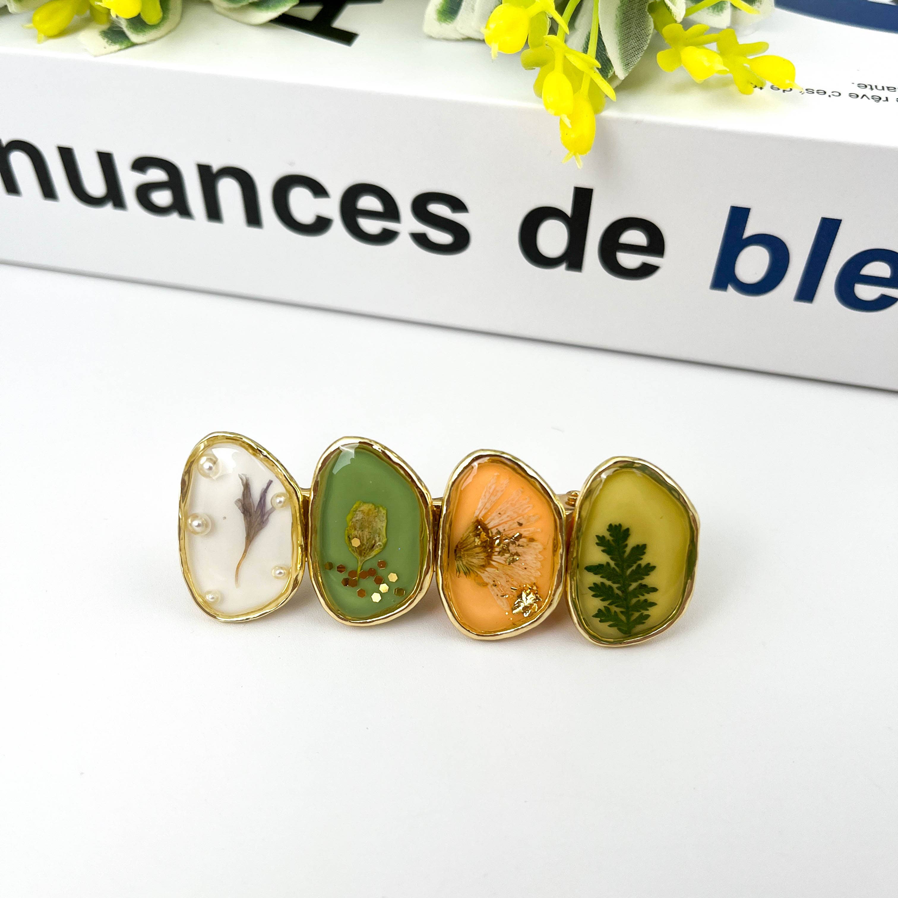 TheDivaSoap - Wholesale Hair Clip - Women's - Retro Flower Duckbill Clip, High Quality Hair Clip1