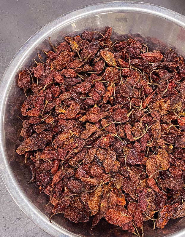 Pure Indian Foods - Wholesale Dried Spice - Ghost Pepper (Smoked Bhut Jolokia), Certified Organic9