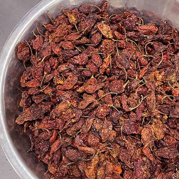 Pure Indian Foods - Wholesale Dried Spice - Ghost Pepper (Smoked Bhut Jolokia), Certified Organic9