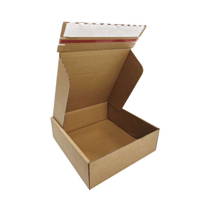 Kis Paper - Wholesale Gift Box - 40pcs 10"x10"x2" Kraft Corrugated Paper Mailer Boxes3