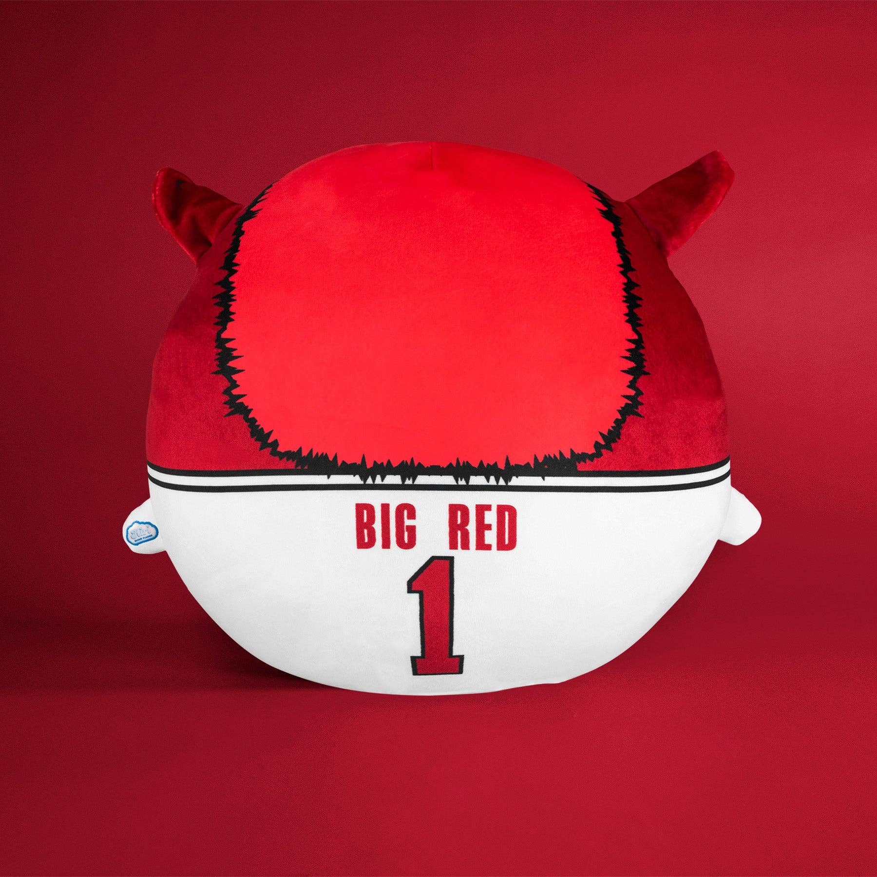 Uncanny Brands - Wholesale Stuffed/Plush Toy - Kids & Baby - Sleep Squad Arkansas Razorbacks Big Red 12" Mascot Kiri Cloud Plushie1