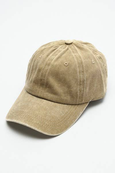 JOSSLYN by wall to wall - Wholesale Baseball Cap - Women's - VINTAGE WASHED BASEBALL CAP 40HW70223