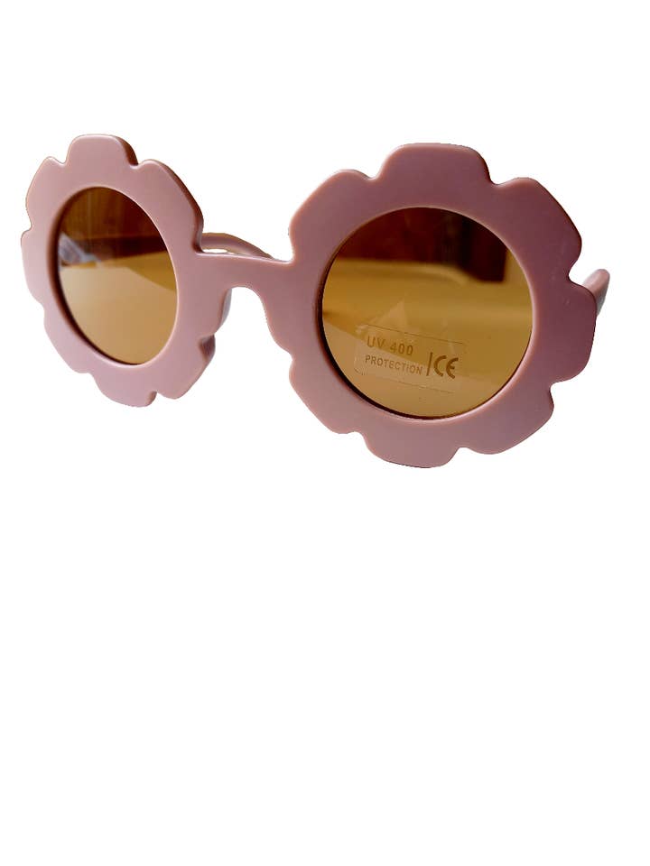 Kinderzonnebril Bloem woodchuck | zonnebril for wholesale by Happy by Lies