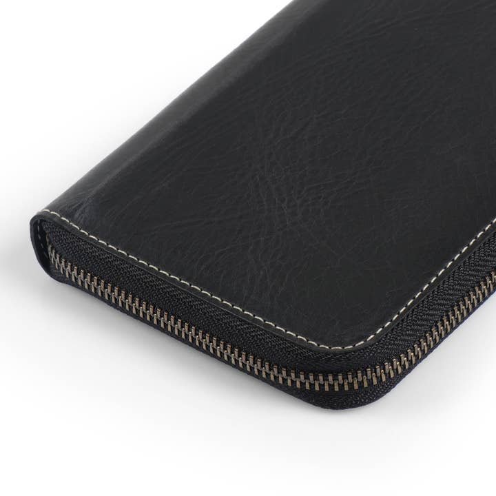 Londo - Wholesale Pencil Case/Pouch - Londo Genuine Leather Padfolio with Pencil Holder - 5 Slot5