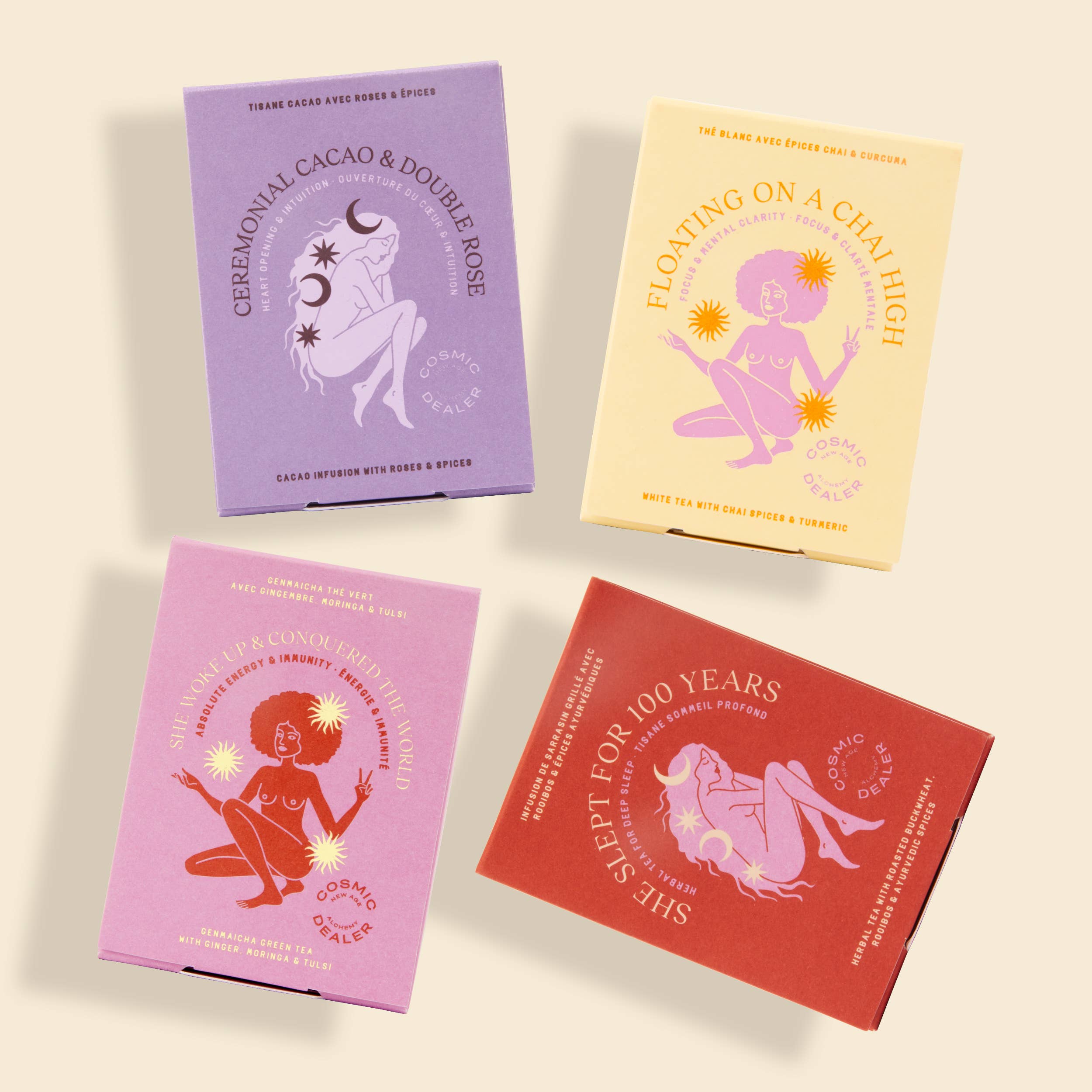 Cosmic Dealer - Wholesale Tea Bags - Box of 12 tea bags: White Chai with Turmeric1