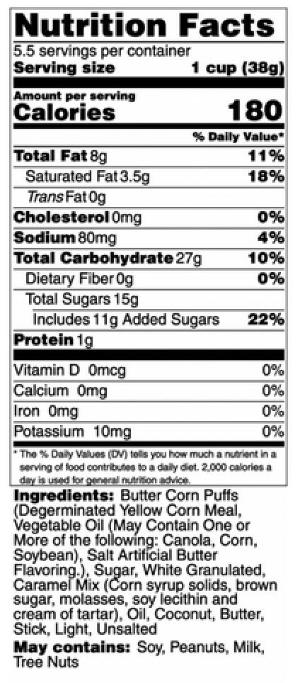 Bri Marie Gourmet Popcorn - Wholesale Puffed Snack - Celtic Puffs3