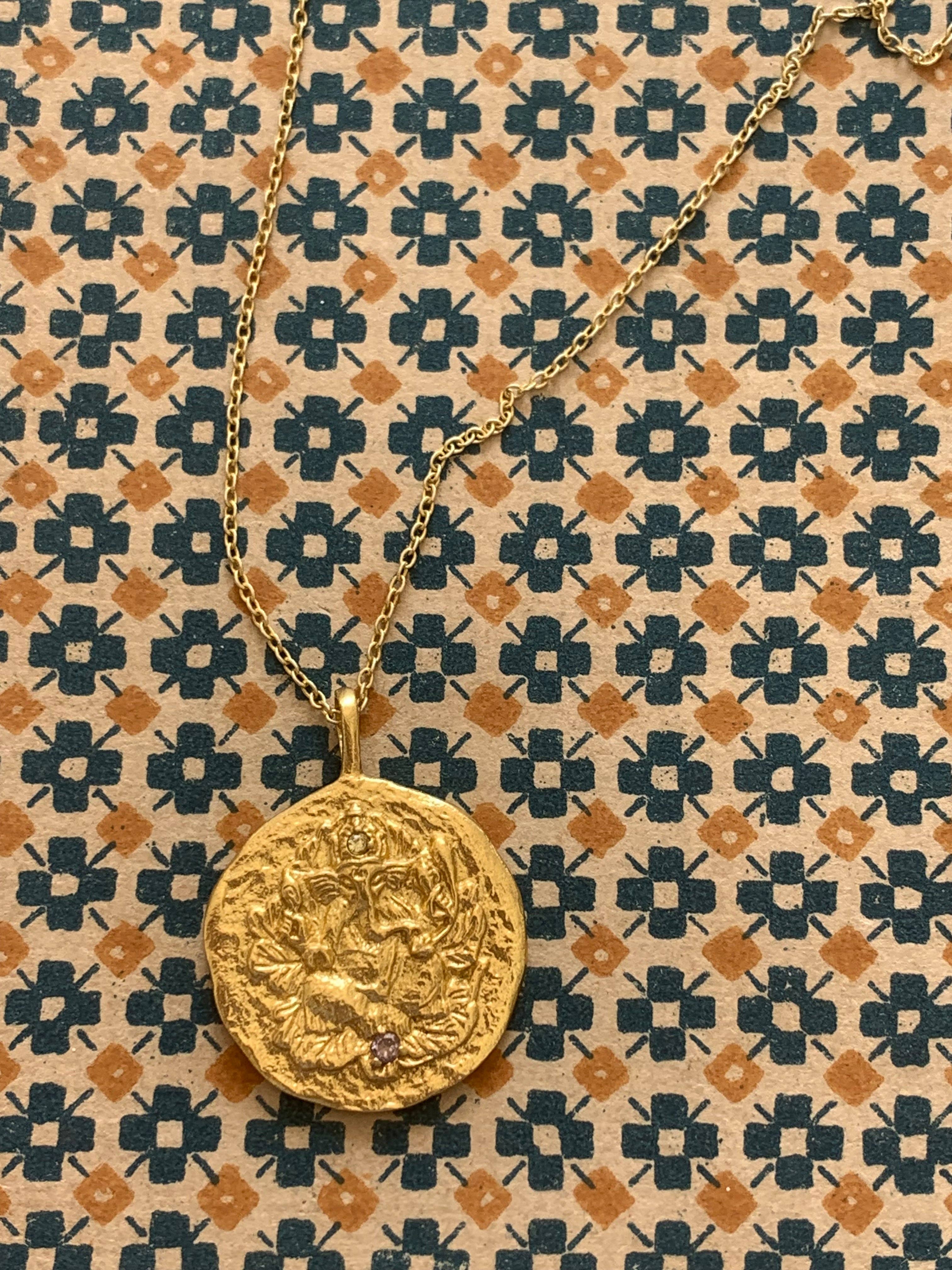 Aurobelle Ibiza - Wholesale Prayer Beads Necklace - Ganesha healing Mala6