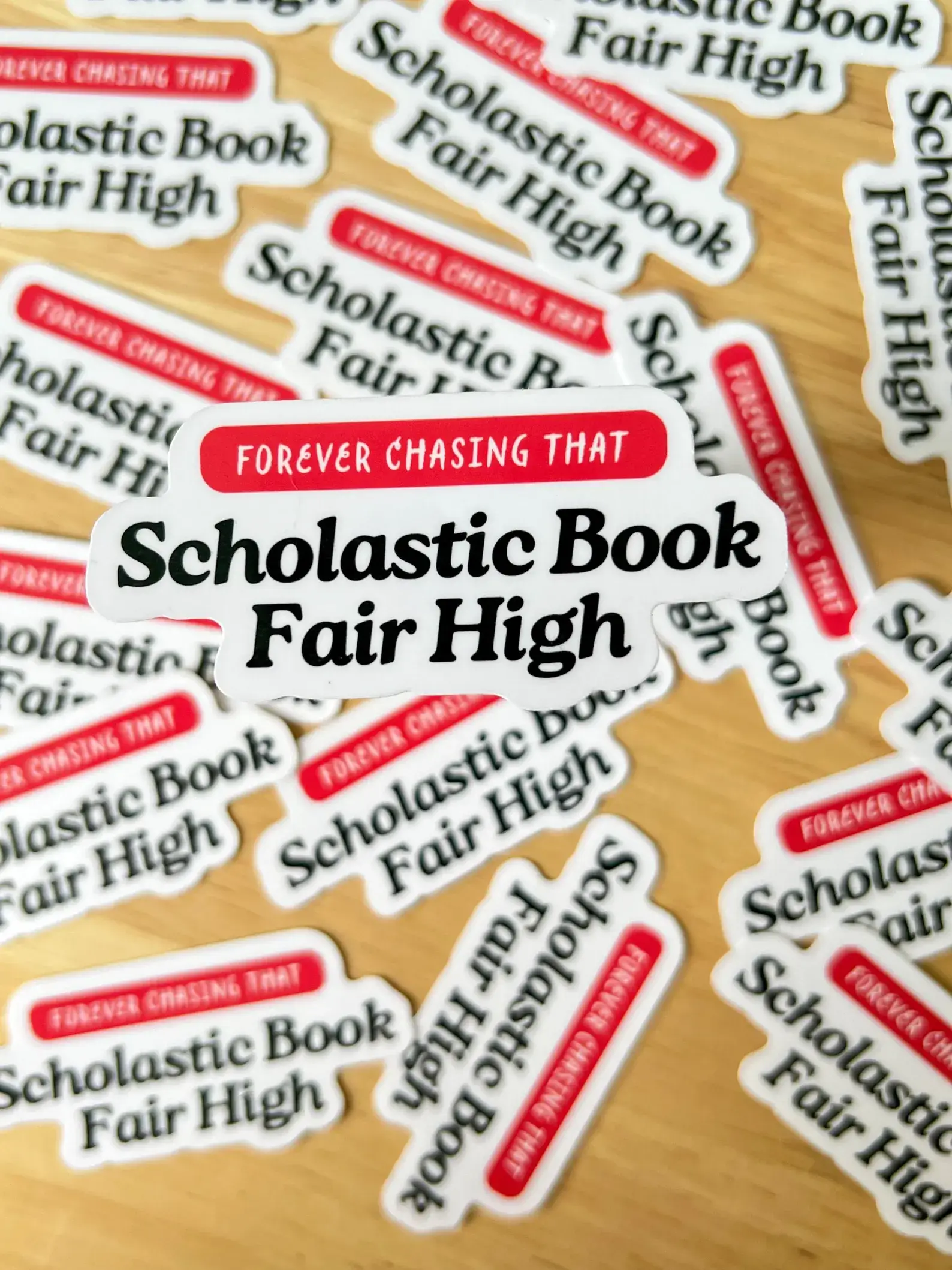 Chapter & Claw Studio - Wholesale Sticker - Book Fair Bookish Sticker1