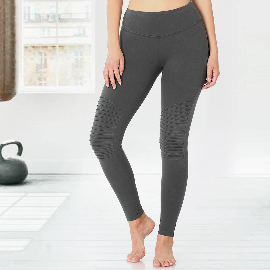 42POPS – Leggings de desporto/casuais - Mulher por atacado – ....Leggings Premium com Controlo de Barriga14