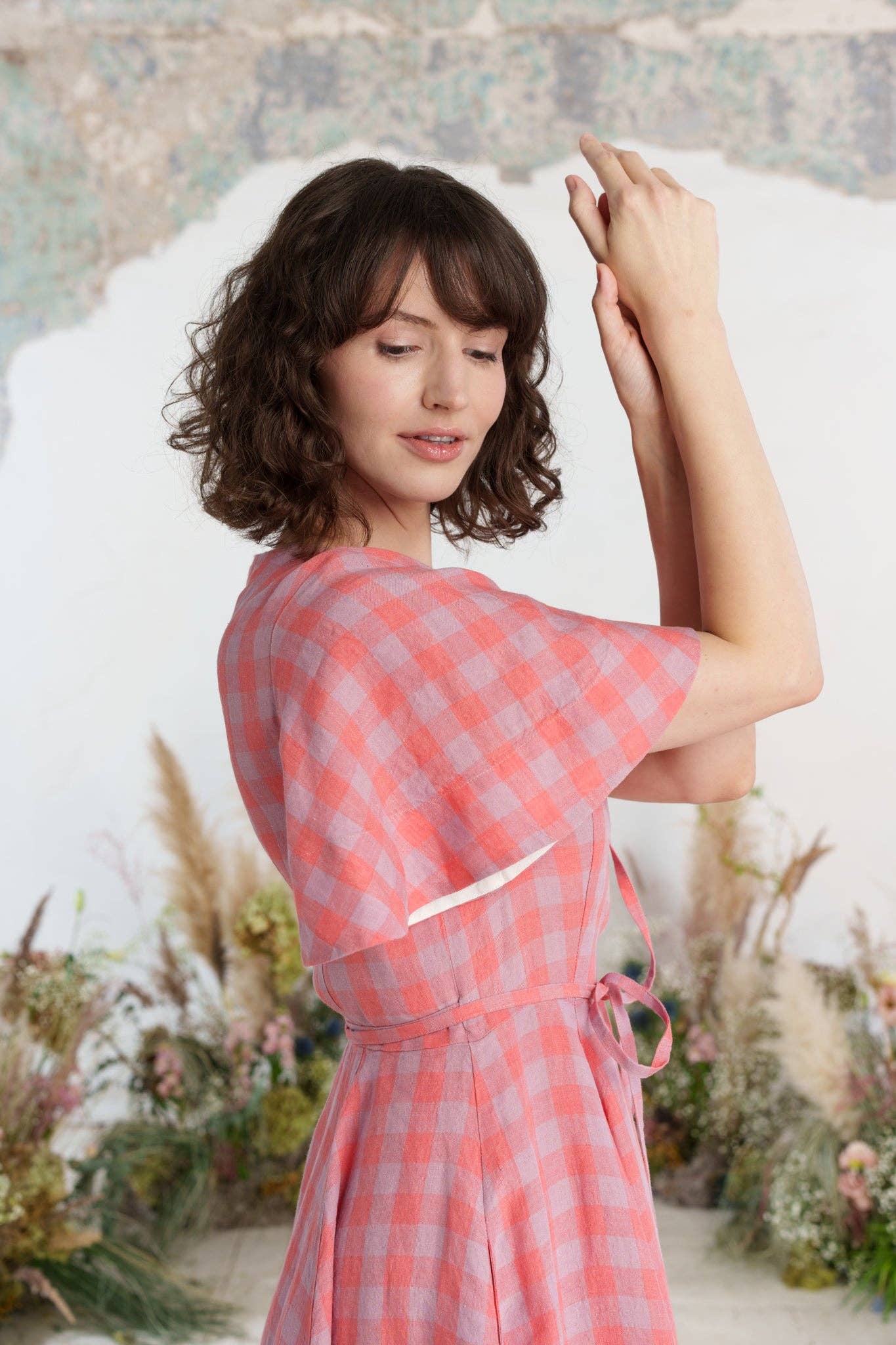 Son de Flor - Wholesale Jurk - Dames - Wikkeljurk met vlindermouwen26