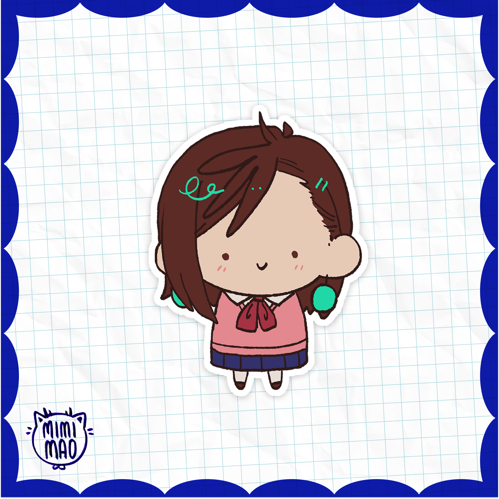 mimimao - Wholesale Sticker - Dandadan Chibi Stickers0