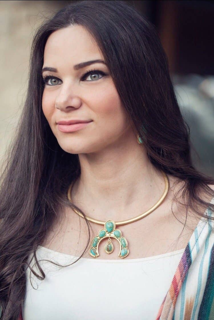 Christina Greene LLC - Wholesale Pendant/Charm Necklace - Squash Blossom Pendant1