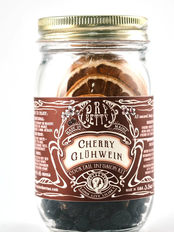 Cherry Glühwein Punch Infusion Kit | Dry Betty for wholesale by Blenheim Park Maine