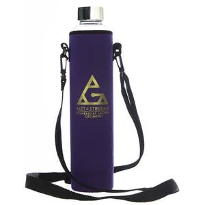 Skin Wrap Decal compatible with Hydro Flask Wide Mouth Bottle 32oz  Lightning Purple (BOTTLE NOT INCLUDED) 