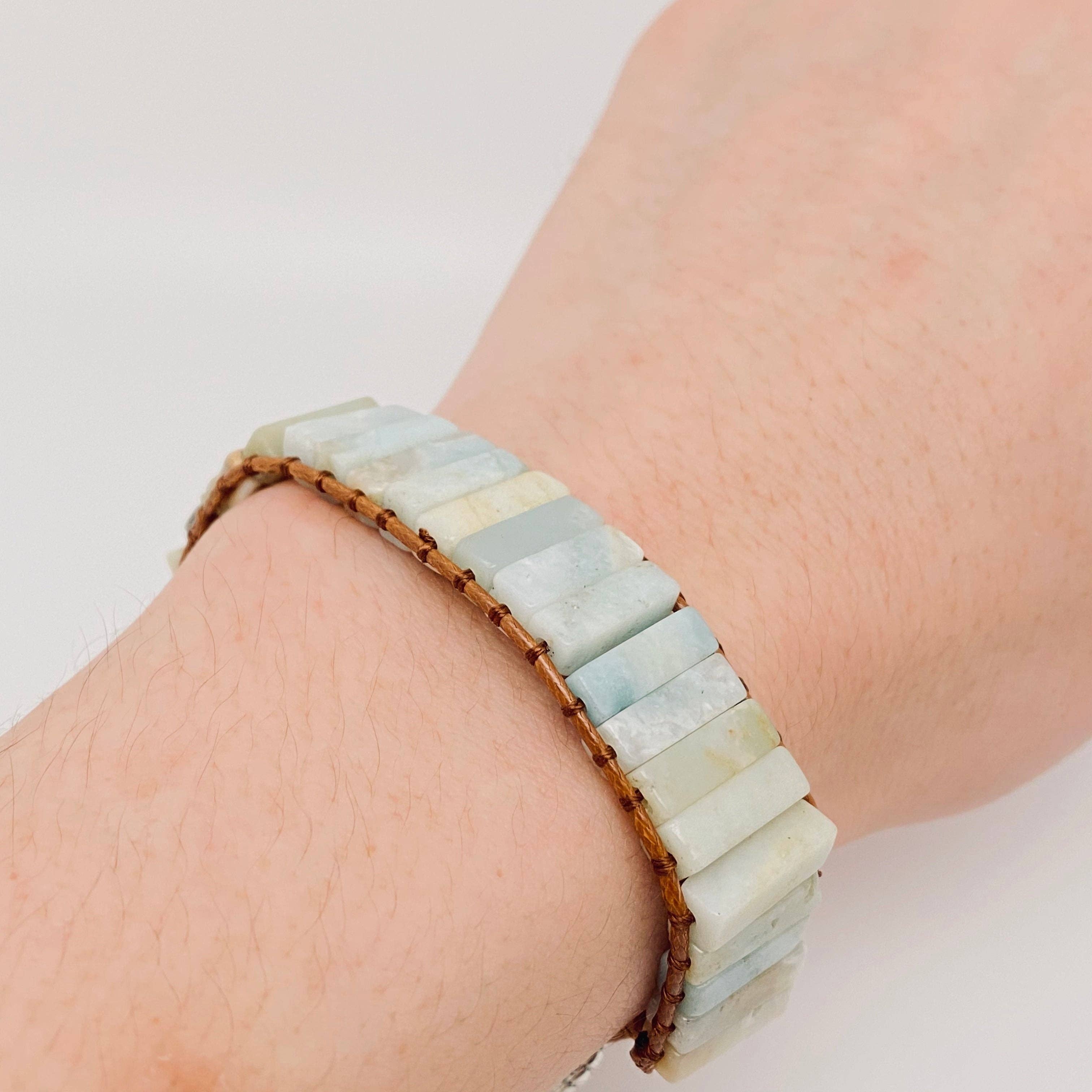 Mio Queena - Vente Bracelet de perles - Bracelet en perles fait main Bracelet en pierre naturelle19