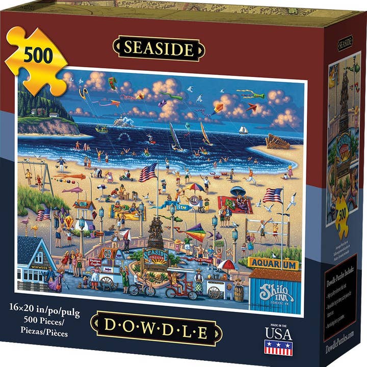 Bord de mer - 500 pièces pour la vente par Boardwalk Puzzle Company