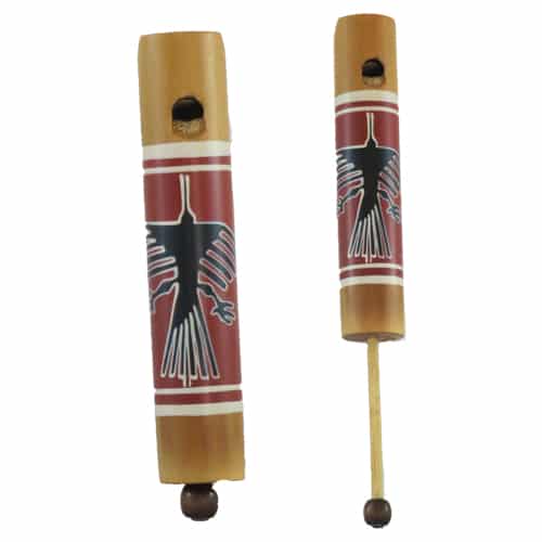 Inter-American Trading Inc. - Wholesale Musical Instrument - Painted Bamboo Slide Whistle