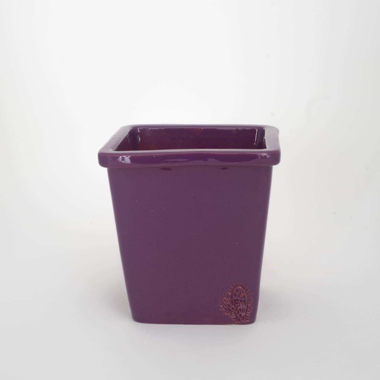 Vasos Quadrados by EM – Engroshandel Plantekrukke – Medium firkantet vase 14x14 cm - blank35