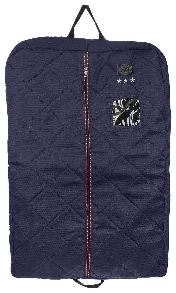 Navy Equine Couture Super Star Garment Bag for wholesale on Faire0