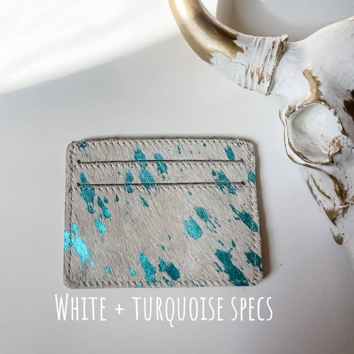 Boho Ranch Shop - Wholesale Card Holder - Women's - Western Cowhide Credit Card Holder - Money holder5