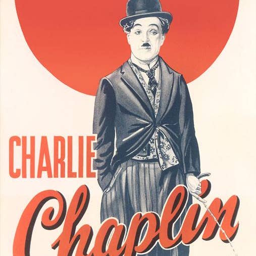 Art Print AP-518 Charlie Chaplin Poster for wholesale by Found Image Press