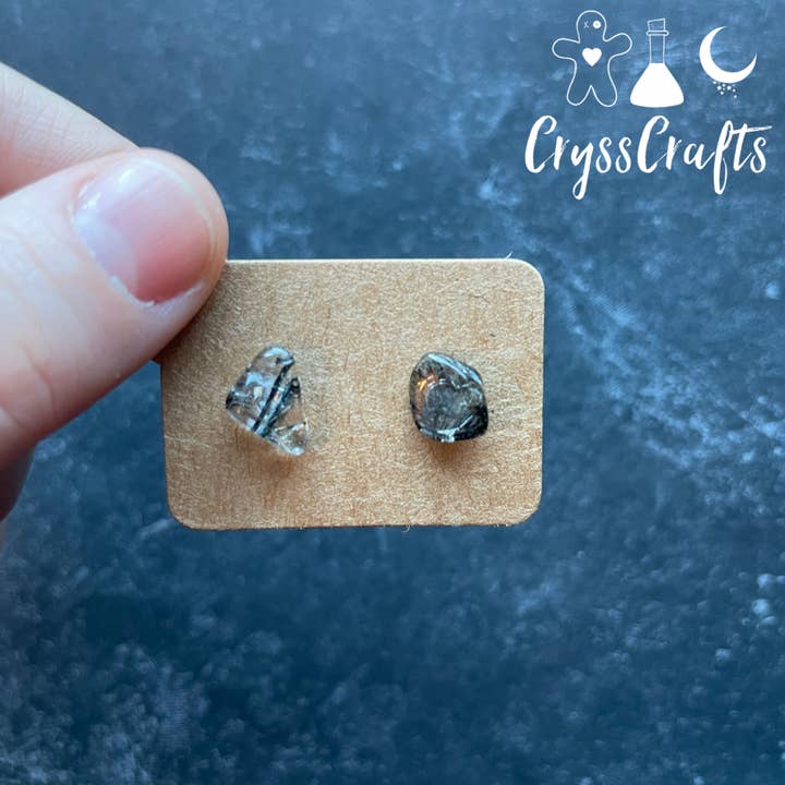 CryssCrafts - Wholesale Stud/post earrings - Natural Stone Chip Stud Earrings14