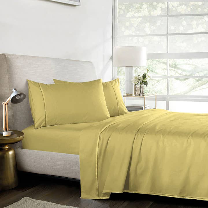Bedding King - Wholesale Sheet set - 1200TC Pure Egyptian Cotton Ultra Soft Flat / Bed Sheet Sets10