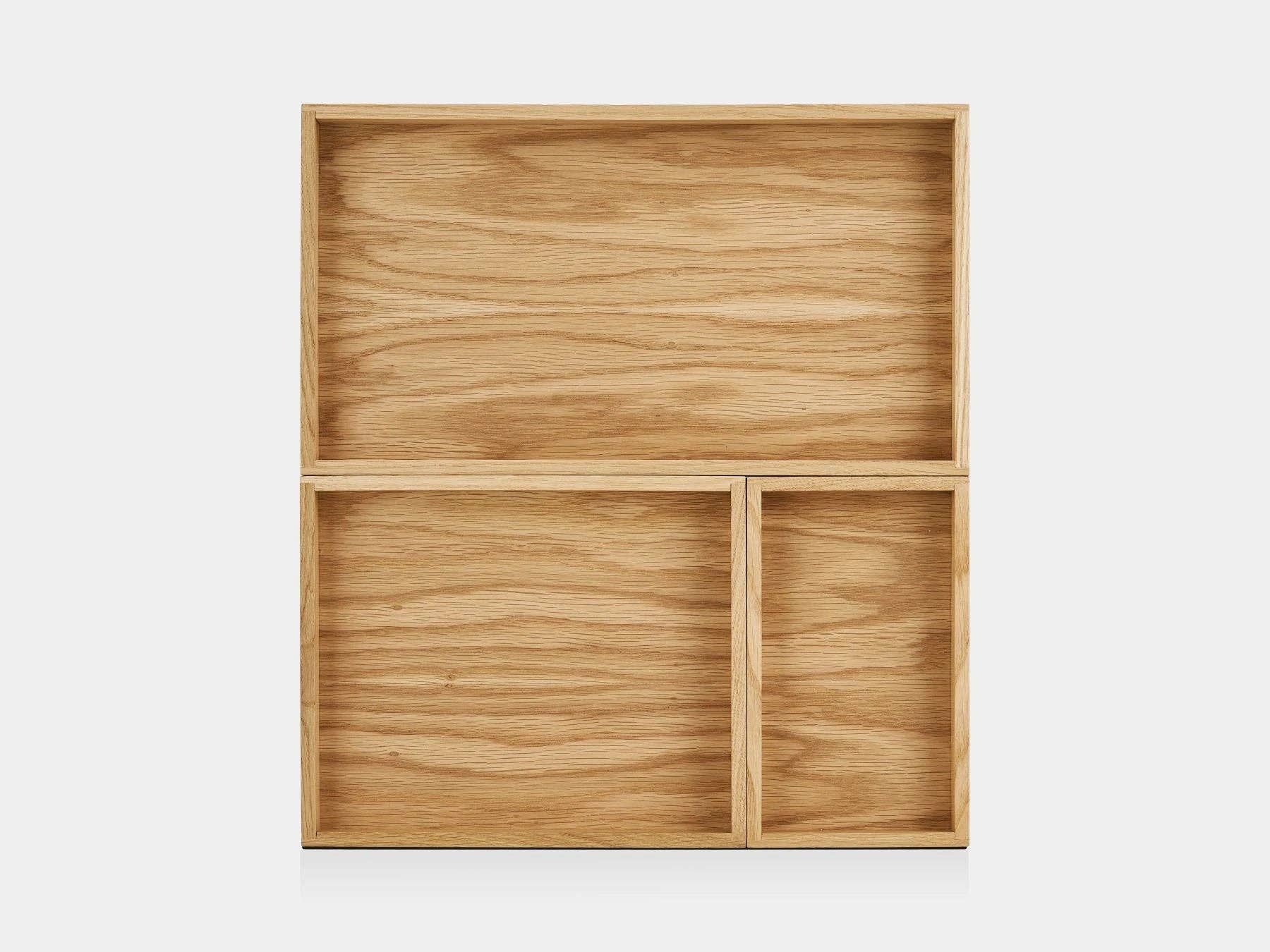 Oakywood - Wholesale Desk Tray - Stackable Valet Tray – Modular Wooden Desk Organizer11