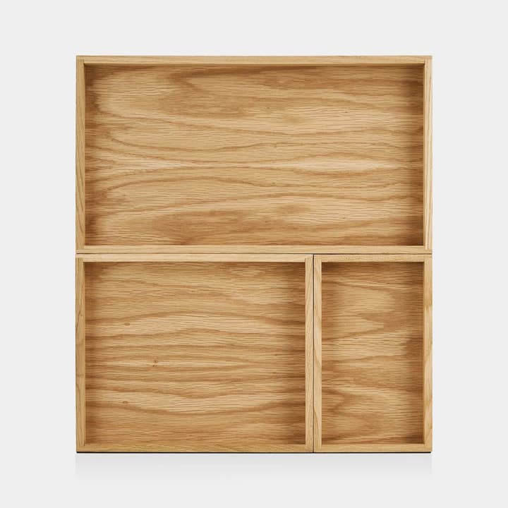 Oakywood - Wholesale Desk Tray - Stackable Valet Tray – Modular Wooden Desk Organizer11