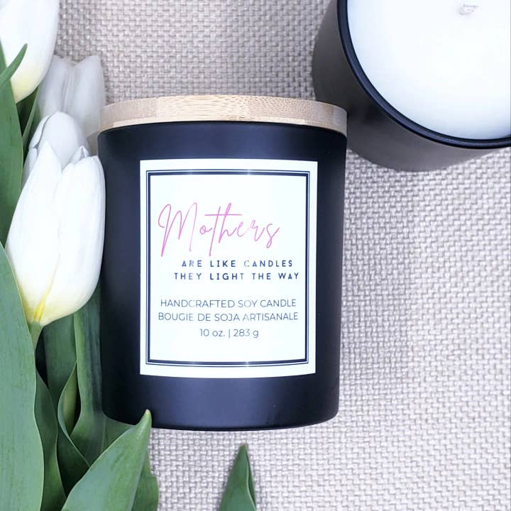 Personalized Mother's Day Gifts Soy Wax Candle - 10 oz. for wholesale by Ashbury Bloom