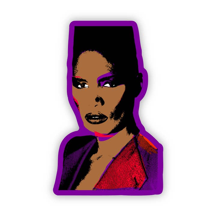 CheerNotes - Wholesale Sticker - Grace Jones Stickers | Pop Culture | Black Icon