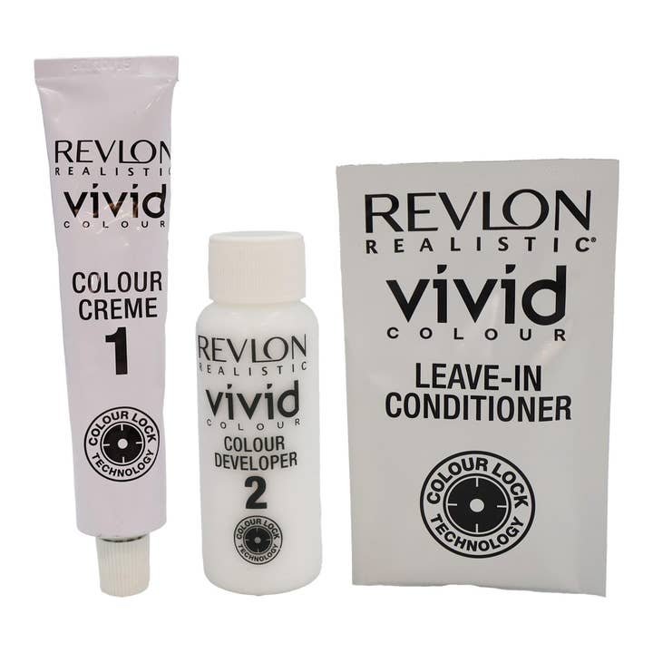 KT Supply - Wholesale Hair Dye - Revlon Realistic Vivid Colour Jet Black3