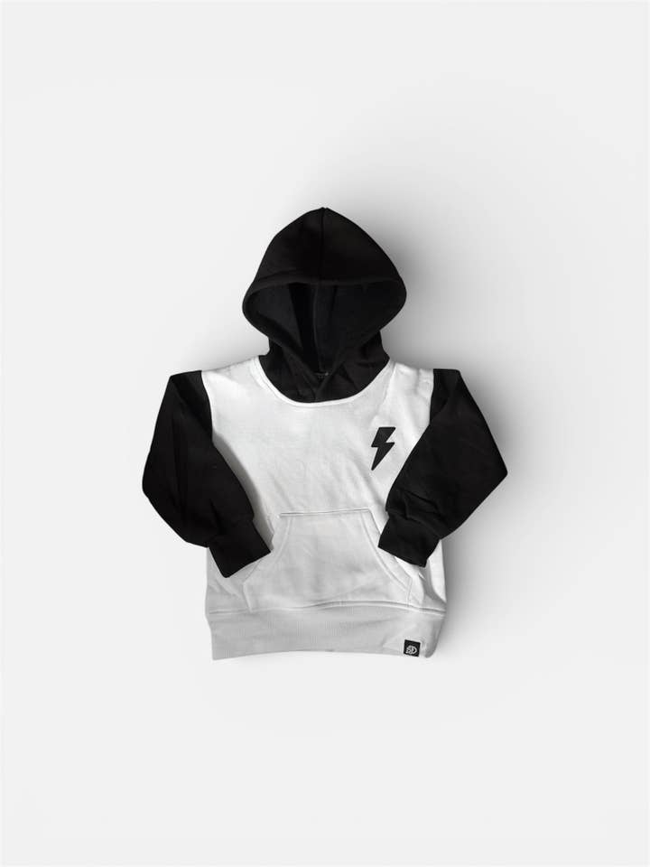 BOLT • COLOR BLOCK HOODIE for wholesale by Smiley Daze