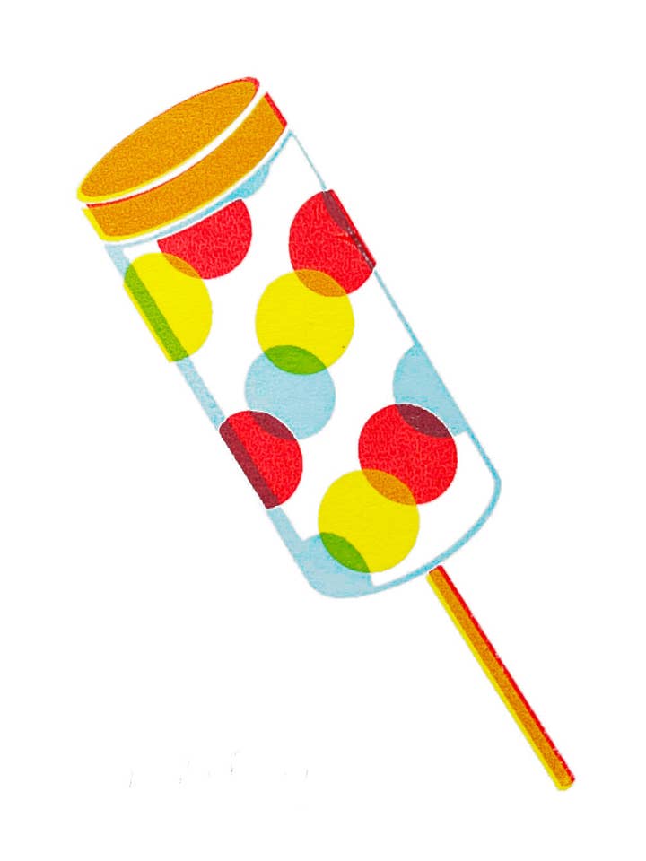 Push-Up Pop Print for wholesale by Emily Cady Design