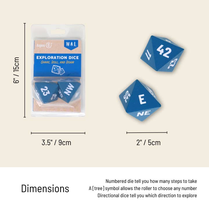 Wild Life Outdoor Adventures - Wholesale Dice - Outdoor Exploration Dice Game4