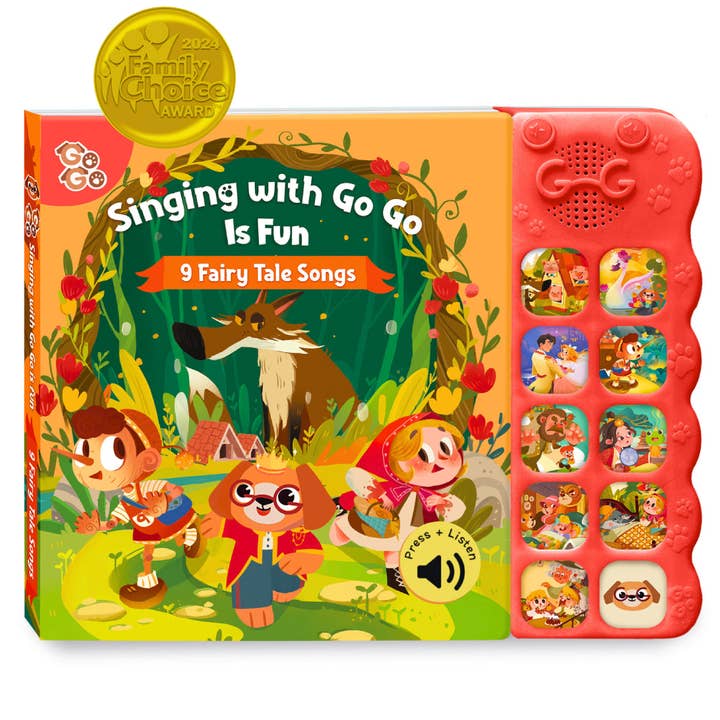 9 Fairy Tales Children Songbook for wholesale by Go Go Fun Learning