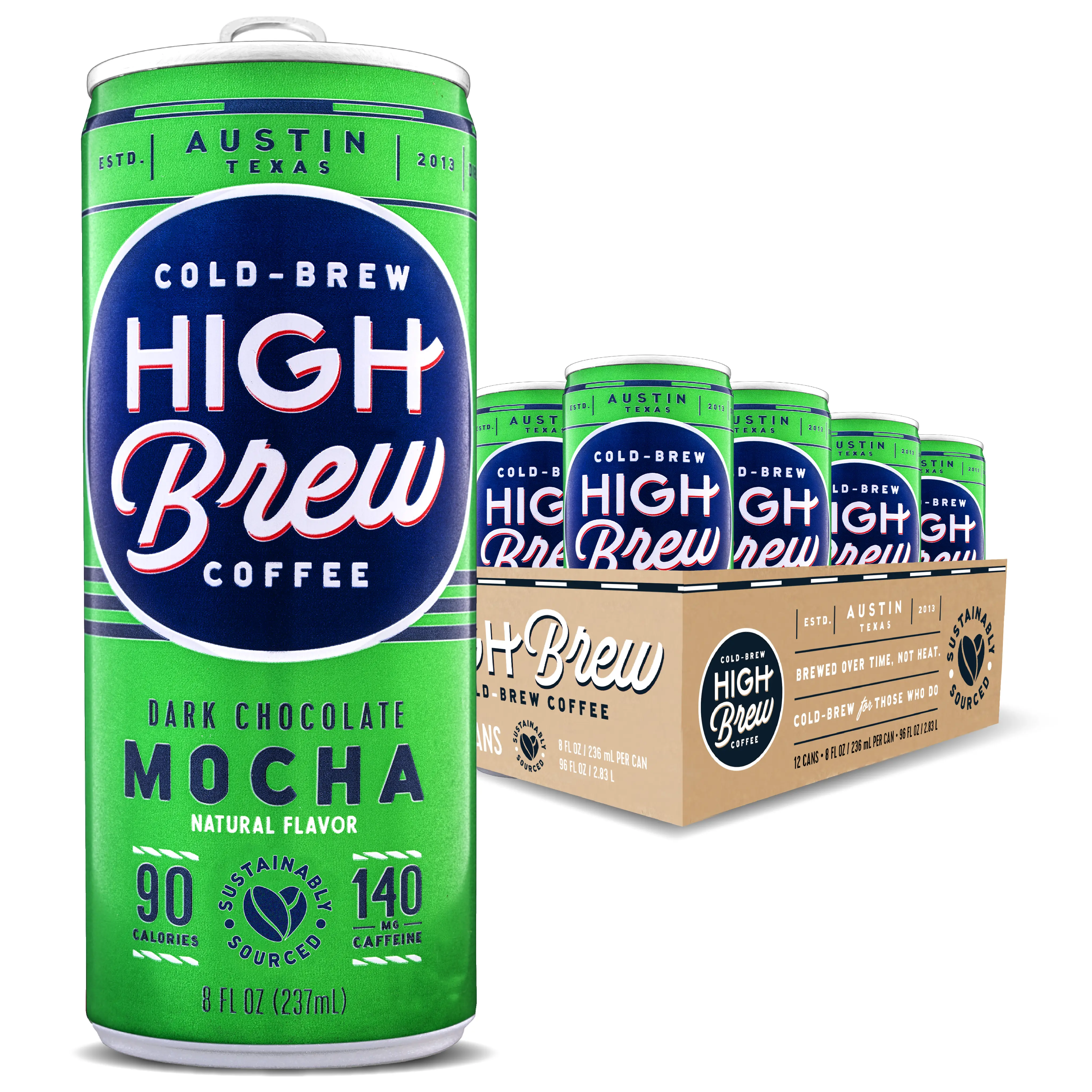 High Brew Coffee - Wholesale Iced Coffee/Cold Brew - Dark Chocolate Mocha4