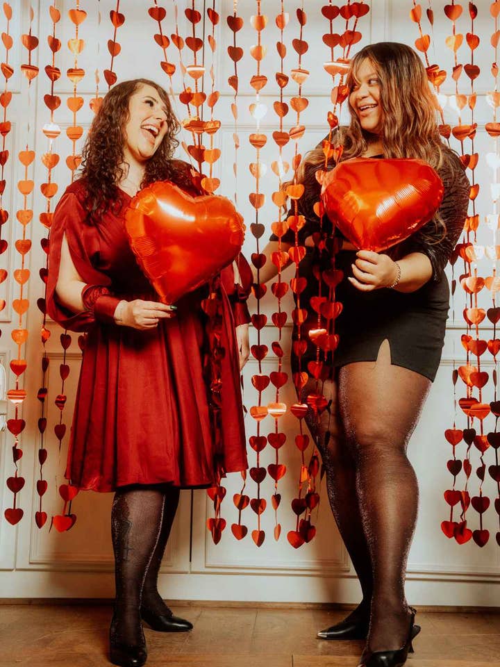 Dual Defiance - Vendita all'ingrosso Collant - Donna - DAZZLE ME PINK Collant glitterati (edizione limitata)2