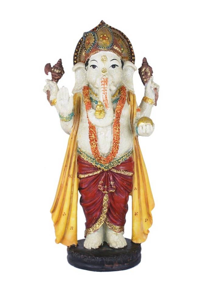 Ganesha Figurine Statue ( 9.5” ) for wholesale by Ancientveda