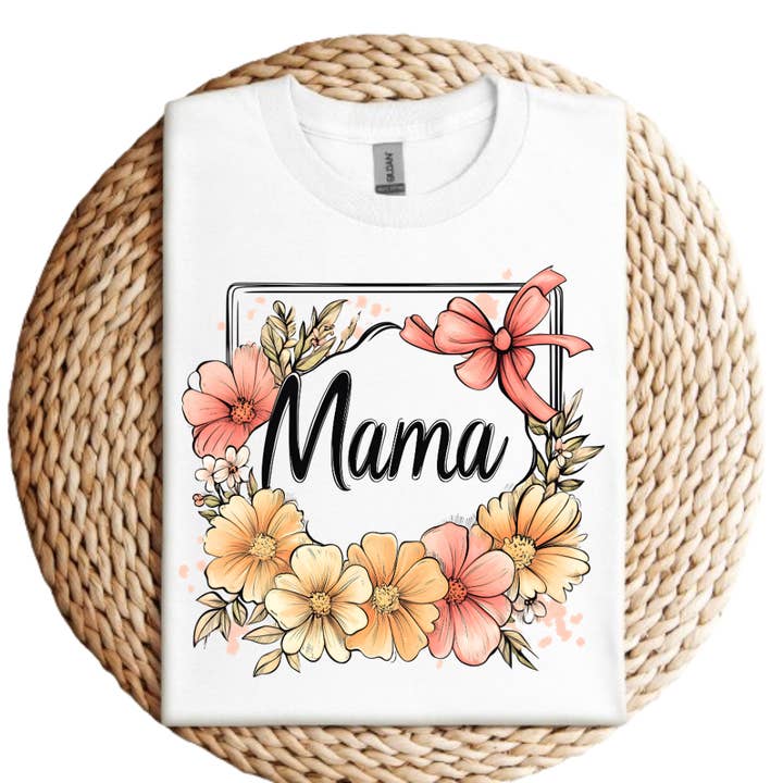 Mama Women Graphic T-Shirt  for wholesale by Mama and Littles Apparel