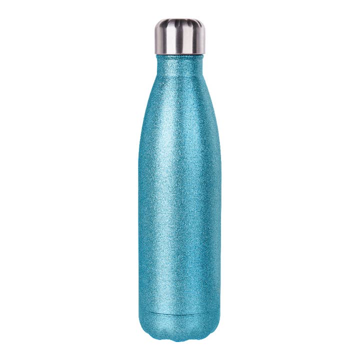 Glitter Bottle; Blue for wholesale by Mad Ally