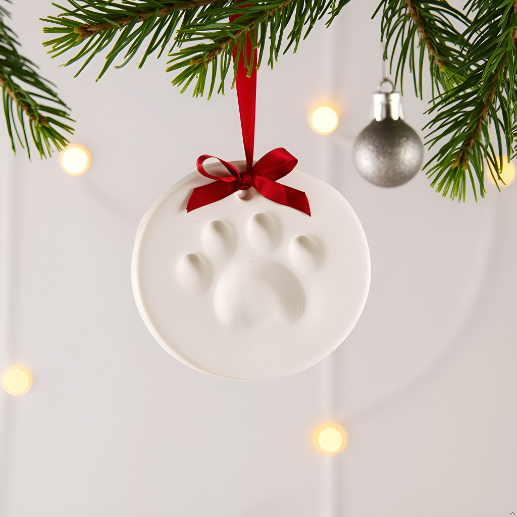 Pearhead - Wholesale Ornament - Pet Pawprint Christmas Keepsake Ornament10