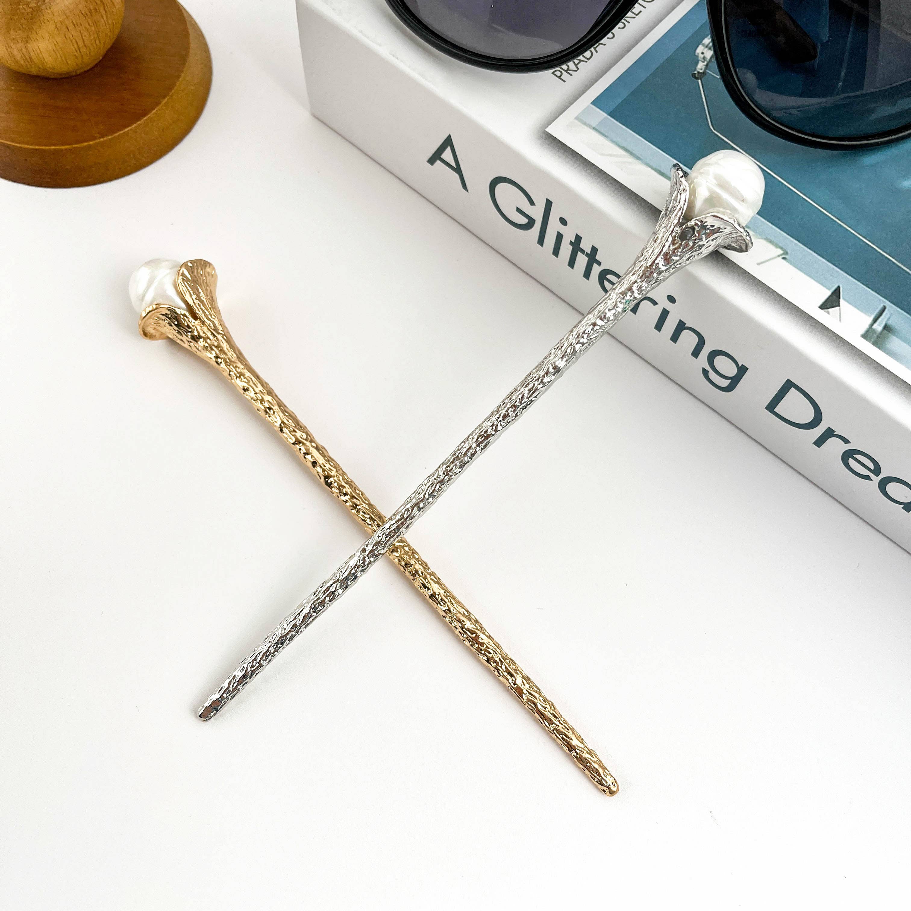 SoapElenGlen - Wholesale Haarspeldje - Haarspeld van parelmetaal1