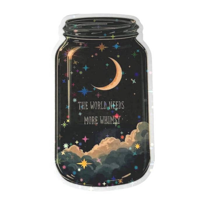 Whimsy Holographic Sticker for wholesale by The Storyline Styles