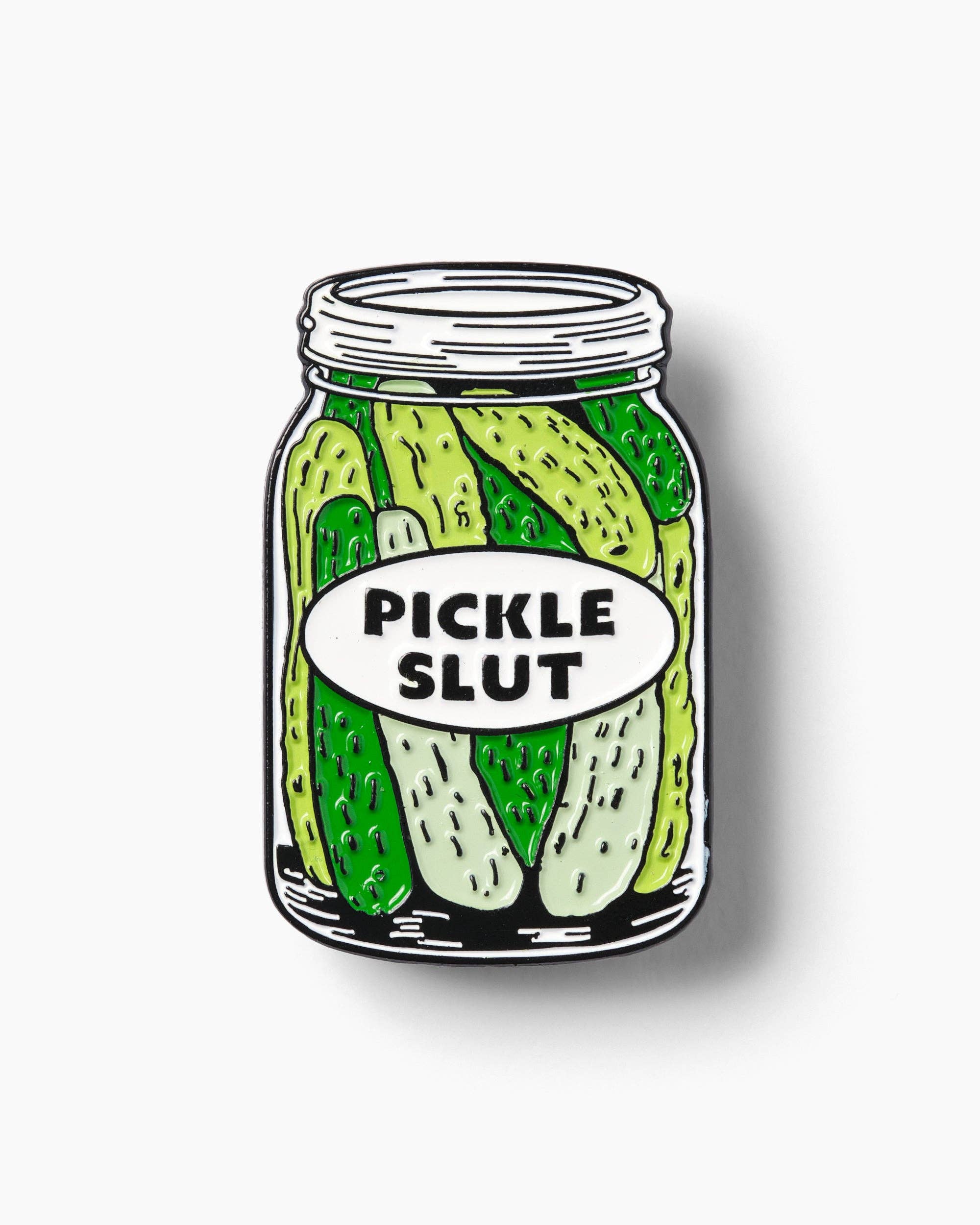 Threadheads - Wholesale Lapel pin/button - Pickle Slut Enamel Pin