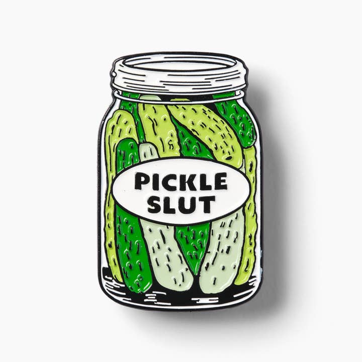 Threadheads - Wholesale Lapel pin/button - Pickle Slut Enamel Pin0