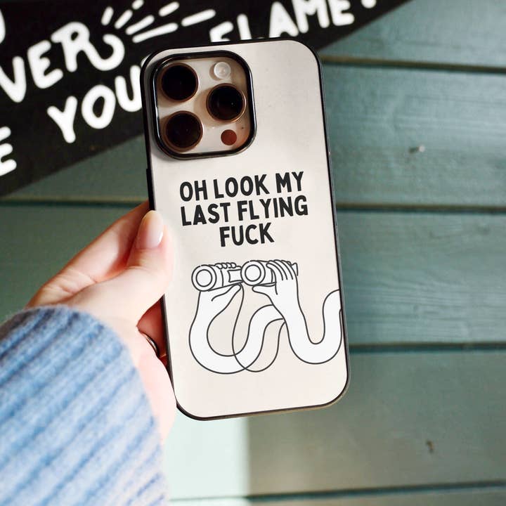 Wisdom and Wonder Designs - Wholesale Phone Case - Women's - Oh Look My Last Flying Fuck | Phone Case4