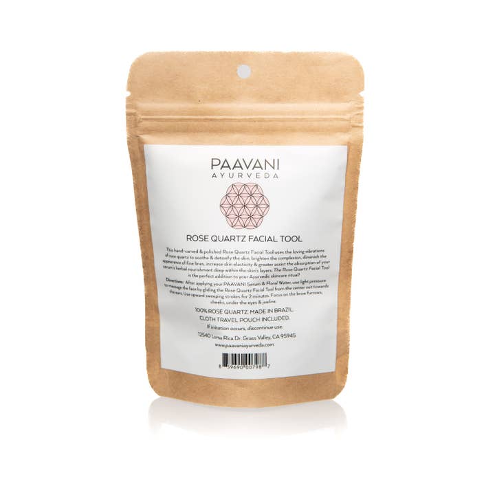 PAAVANI Ayurveda - Wholesale Gua Sha Tool - Rose Quartz Facial Tool – Lifting, Sculpting & Glow Boosting1