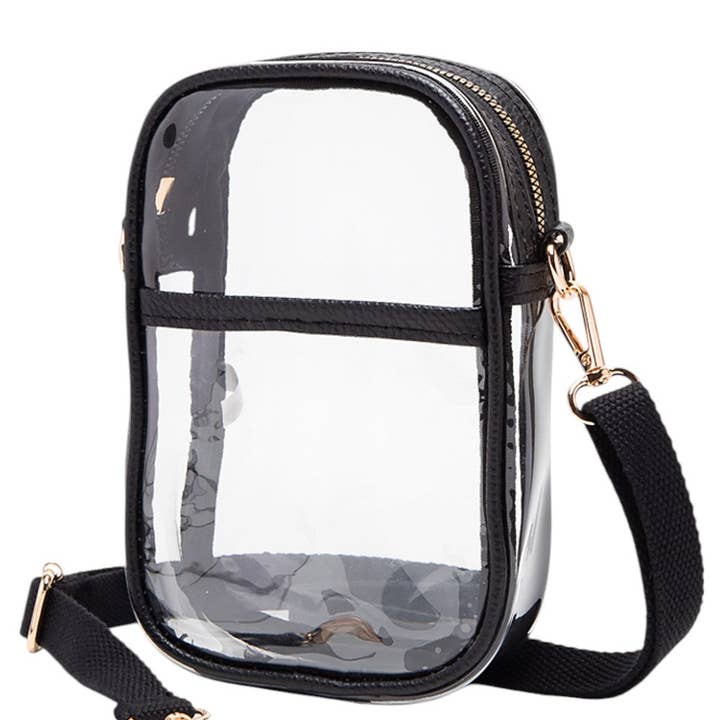 Durchsichtige Stadion-Umhängetasche für den Großhandel von Madeline Love